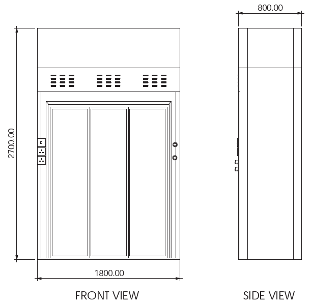 walk-in dim